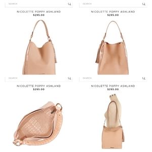 Brahmin Nicolette Poppy Ashland bucket bag
